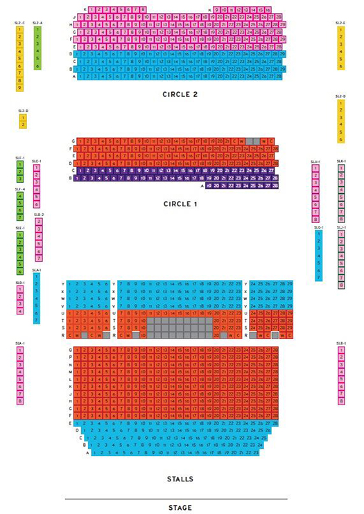 Aylesbury Theatre Seating Plan